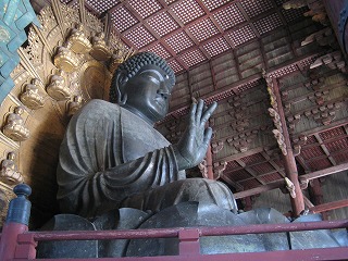 東大寺盧舎那仏像（奈良の大仏）の風景