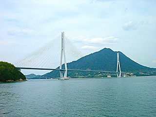 しまなみ海道・多々羅大橋の風景